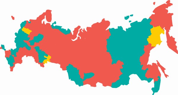 Районный коэффициент по регионам России 2024